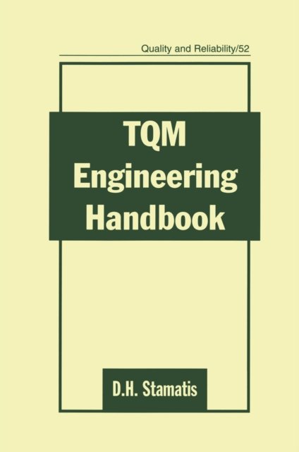 TQM Engineering Handbook, PDF eBook