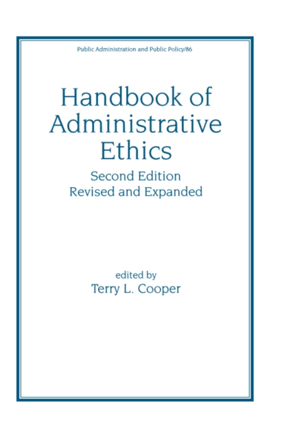 Handbook of Administrative Ethics, PDF eBook