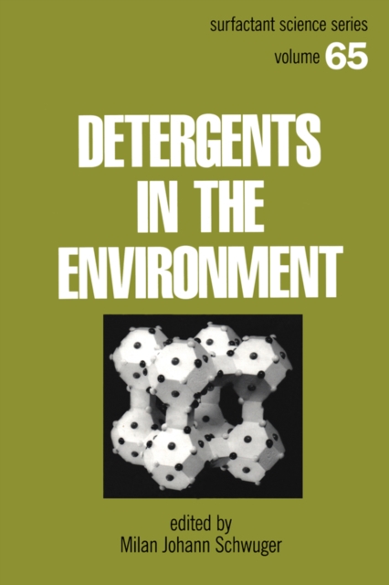 Detergents and the Environment, PDF eBook