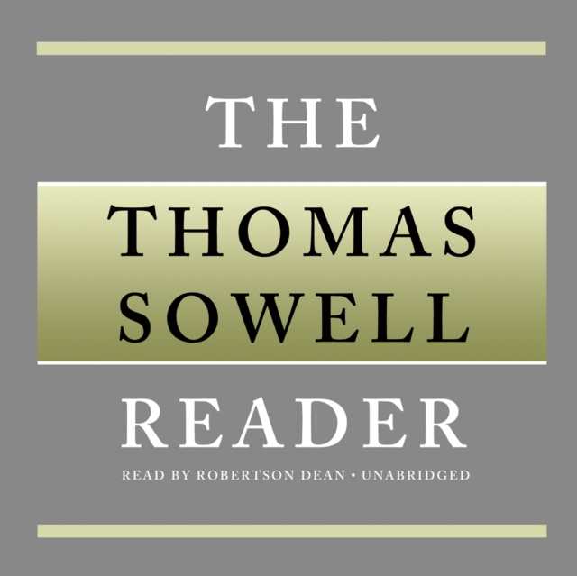 The Thomas Sowell Reader, eAudiobook MP3 eaudioBook