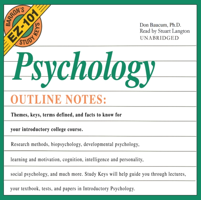 Psychology, eAudiobook MP3 eaudioBook