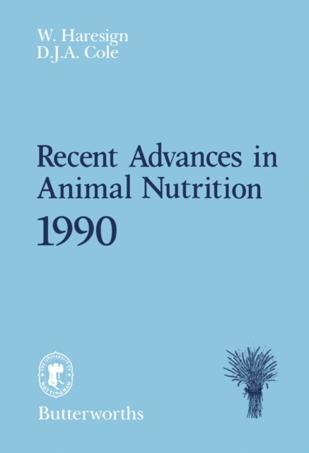 Recent Advances in Animal Nutrition, PDF eBook