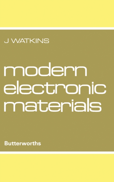 Modern Electronic Materials, PDF eBook