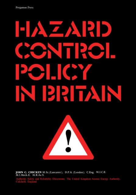 Hazard Control Policy in Britain, PDF eBook
