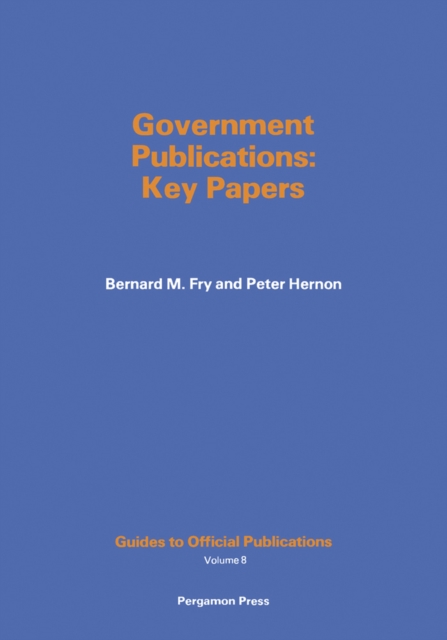 Government Publications : Key Papers, PDF eBook