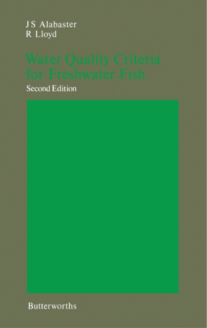 Water Quality Criteria for Freshwater Fish, PDF eBook