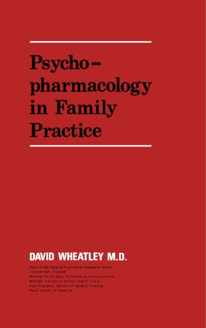 Psychopharmacology in Family Practice, PDF eBook