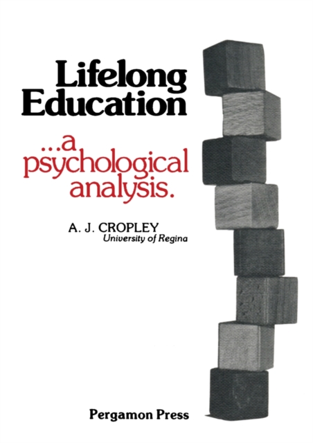 Lifelong Education : A Psychological Analysis, PDF eBook