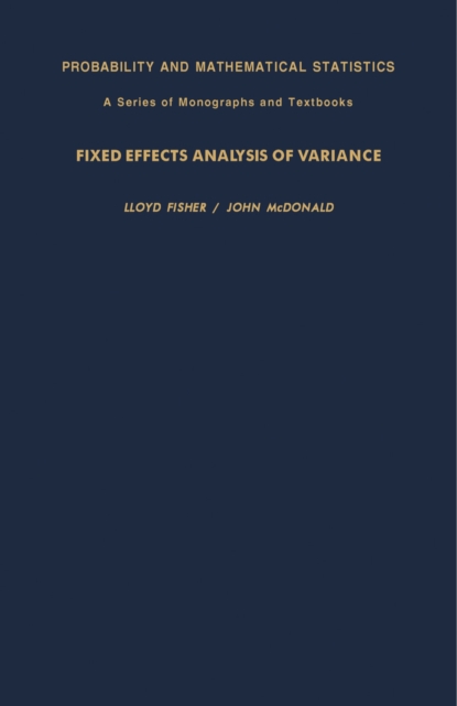 Fixed Effects Analysis of Variance, PDF eBook