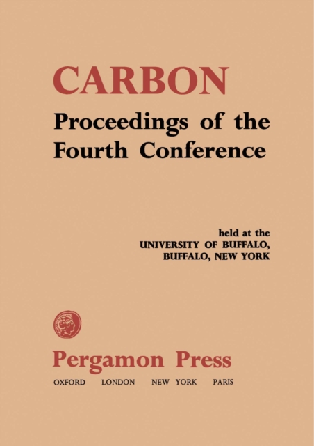 Carbon : Proceedings of the Fourth Conference, PDF eBook