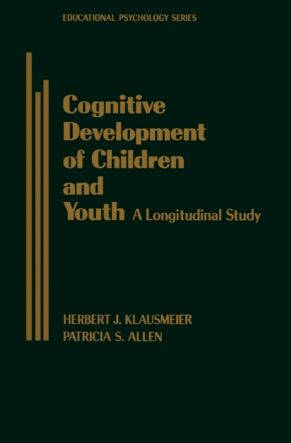 Cognitive Development of Children and Youth : A Longitudinal Study, PDF eBook