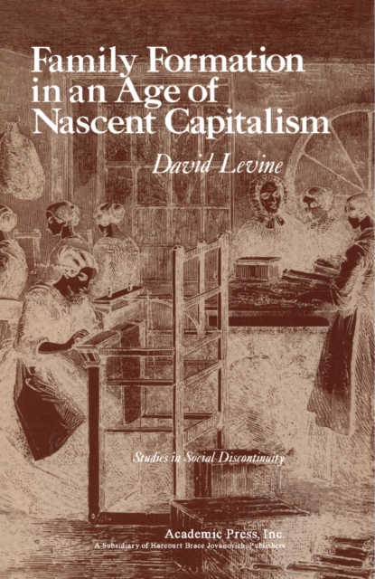 Family Formation in an Age of Nascent Capitalism, PDF eBook