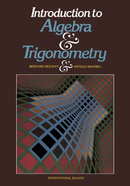 Introduction to Algebra and Trigonometry, PDF eBook
