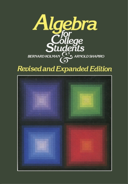 Algebra for College Students, PDF eBook