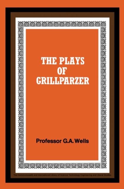 The Plays of Grillparzer, PDF eBook