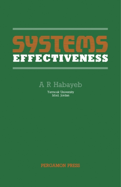 Systems Effectiveness, PDF eBook