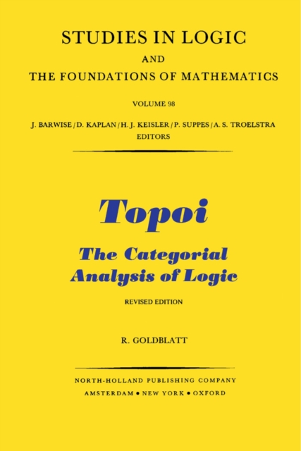 Topoi : The Categorial Analysis of Logic, PDF eBook