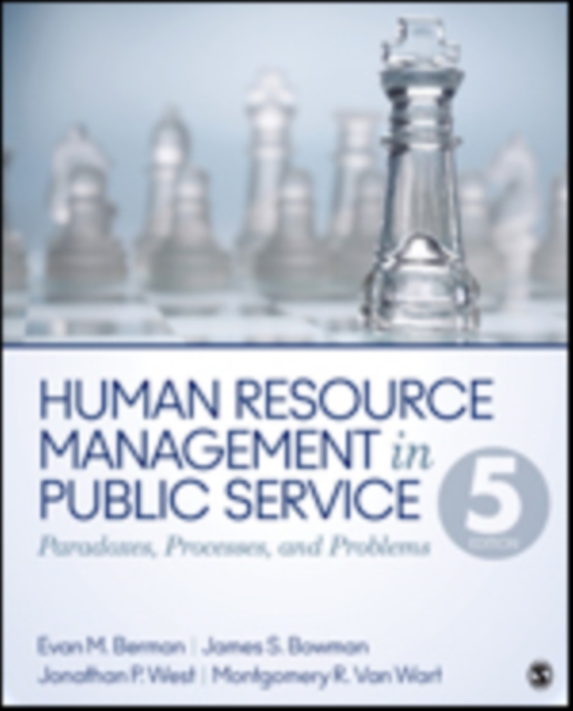 Human Resource Management in Public Service : Paradoxes, Processes, and Problems, Hardback Book