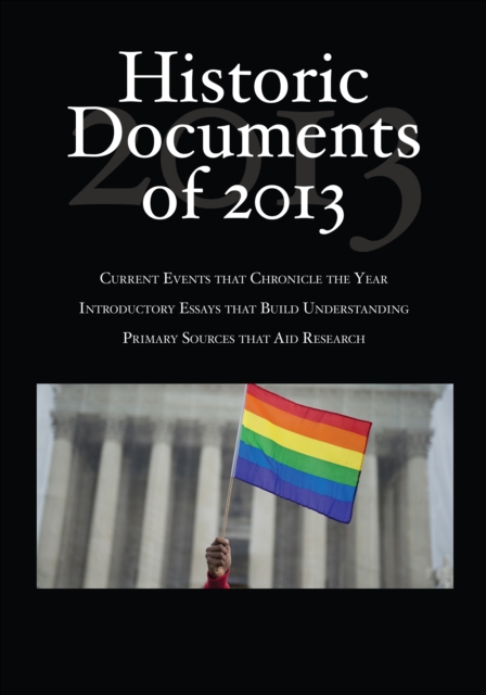 Historic Documents of 2013, PDF eBook