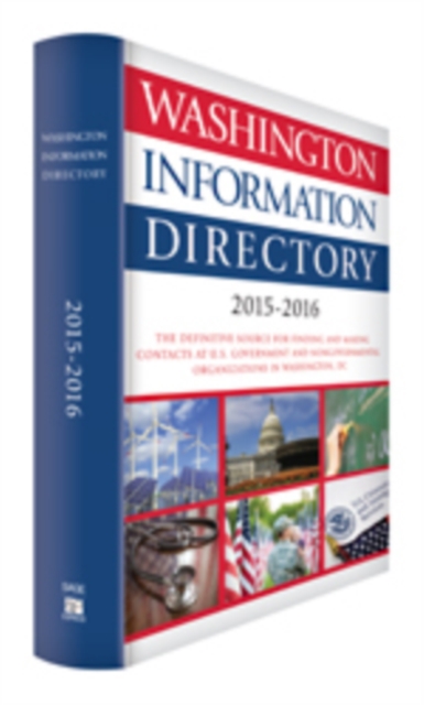 Washington Information Directory 2015-2016, Hardback Book