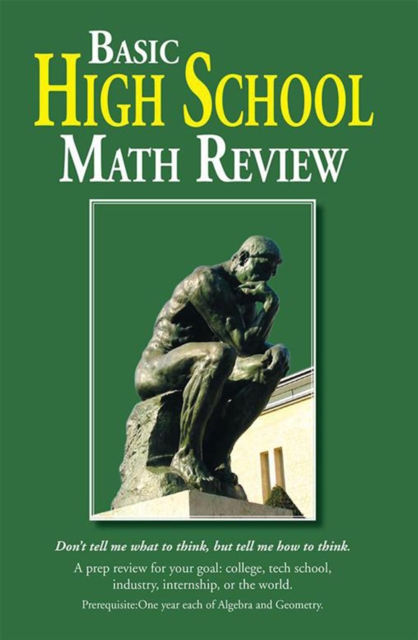 Basic High School Math Review: Jim Elander: 9781483605555: hive.co.uk
