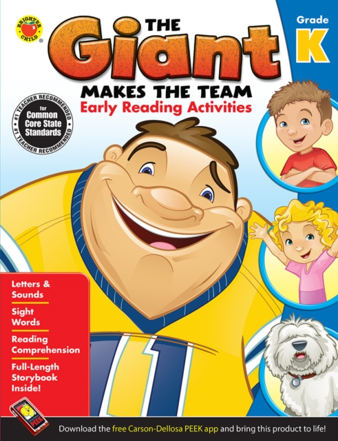 The Giant Makes the Team: Early Reading Activities, Grade K, PDF eBook