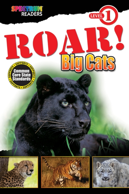 ROAR! Big Cats : Level 1, PDF eBook