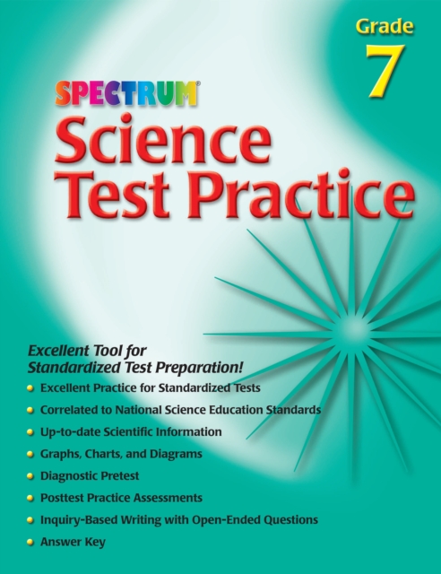 Science Test Practice, Grade 7, PDF eBook