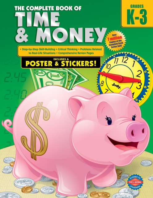 The Complete Book of Time and Money, Grades K - 3, PDF eBook