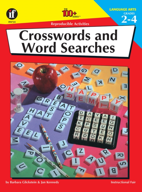 Crosswords and Wordsearches, Grades 2 - 4, PDF eBook