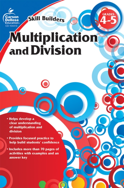 Multiplication and Division, Grades 4 - 5, PDF eBook