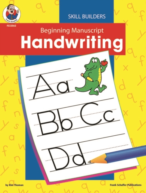 Beginning Manuscript Handwriting, Grade K, PDF eBook