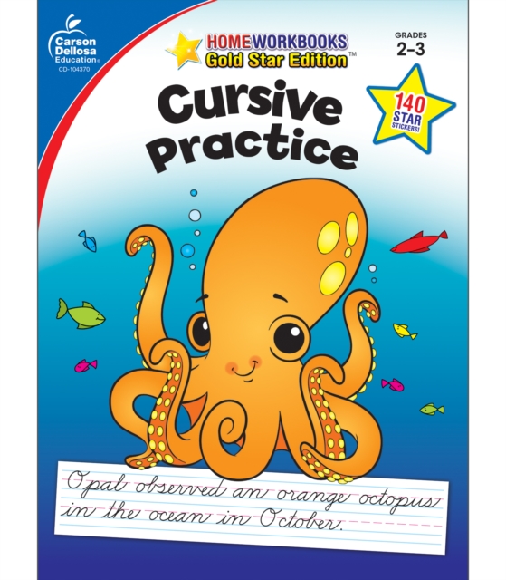Cursive Practice, Grades 2 - 3, PDF eBook