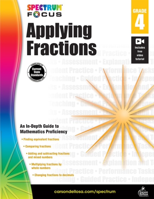 Spectrum Applying Fractions, PDF eBook