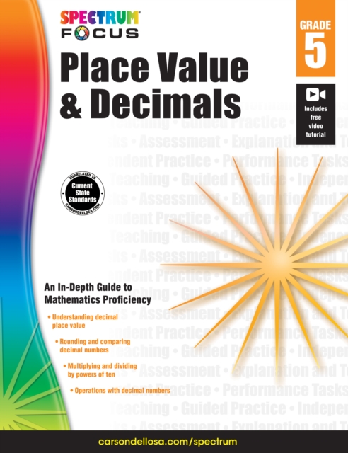 Spectrum Place Value, Decimals, and Rounding, PDF eBook