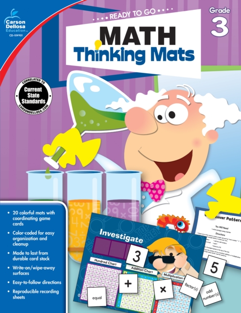 Math Thinking Mats, Grade 3, PDF eBook