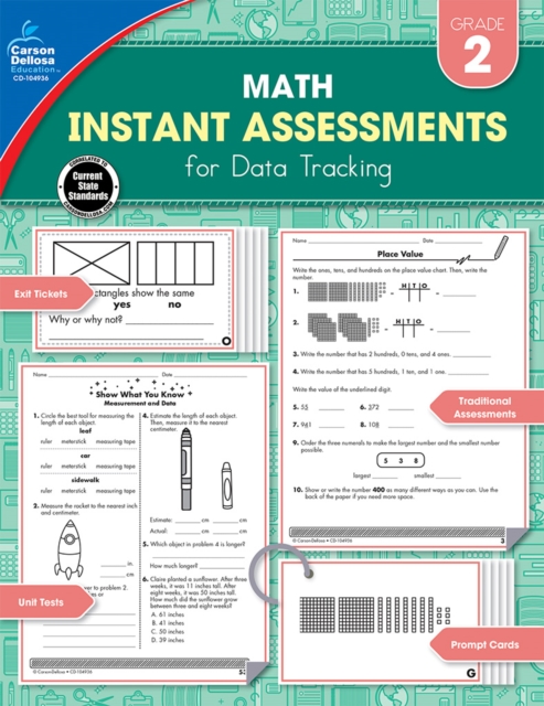 Instant Assessments for Data Tracking, Grade 2 : Math, PDF eBook