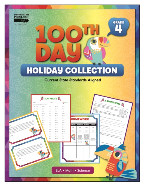 100th Day Holiday Collection, Grade 4, PDF eBook
