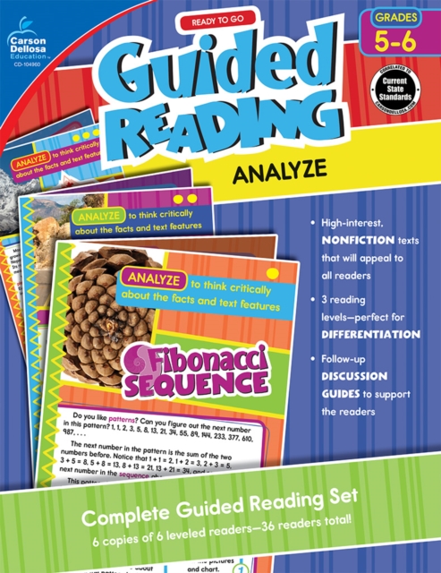 Ready to Go Guided Reading: Analyze, Grades 5 - 6, PDF eBook