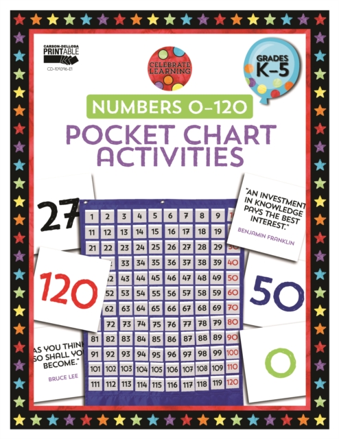 Celebrate Learning Numbers 0-120 Pocket Chart Activities, PDF eBook