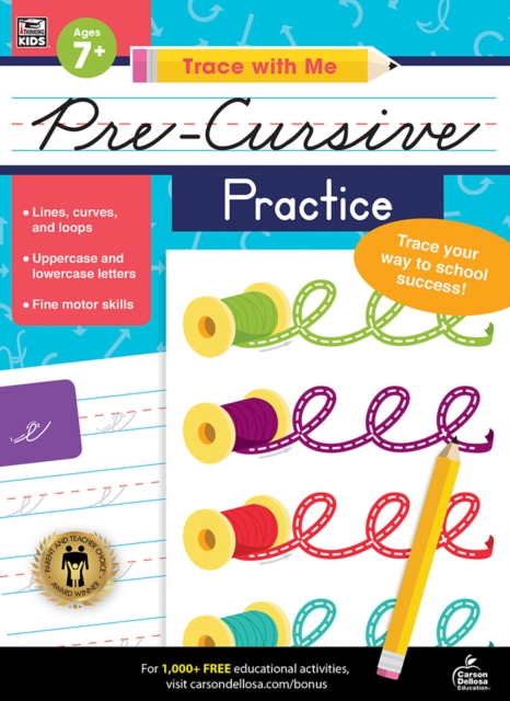 Trace with Me Pre-Cursive Practice, PDF eBook