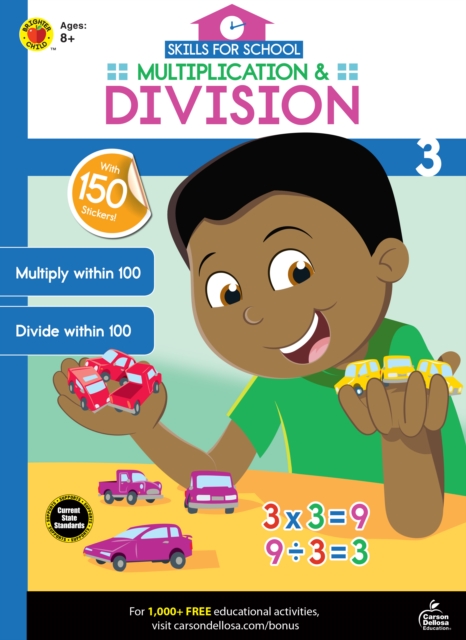 Skills for School Multiplication & Division, Grade 3, PDF eBook