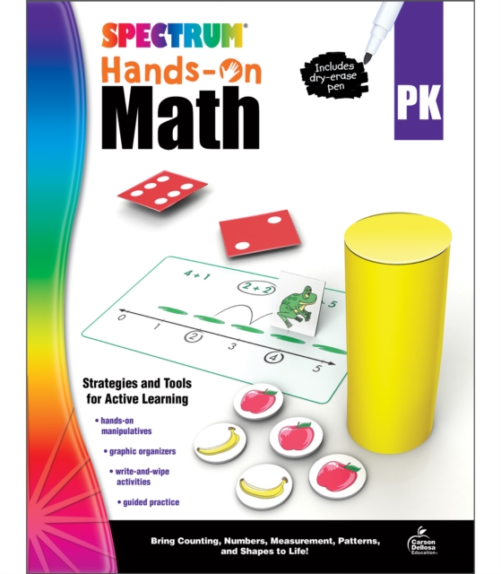 Spectrum Hands-On Math , Grade PK, PDF eBook
