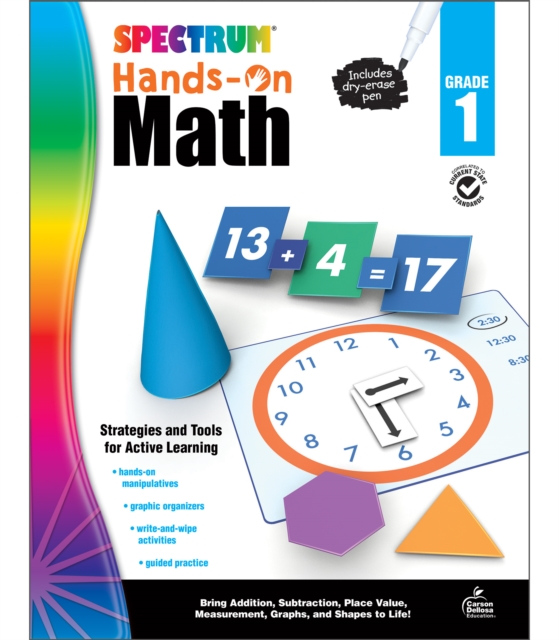 Spectrum Hands-On Math , Grade 1, PDF eBook