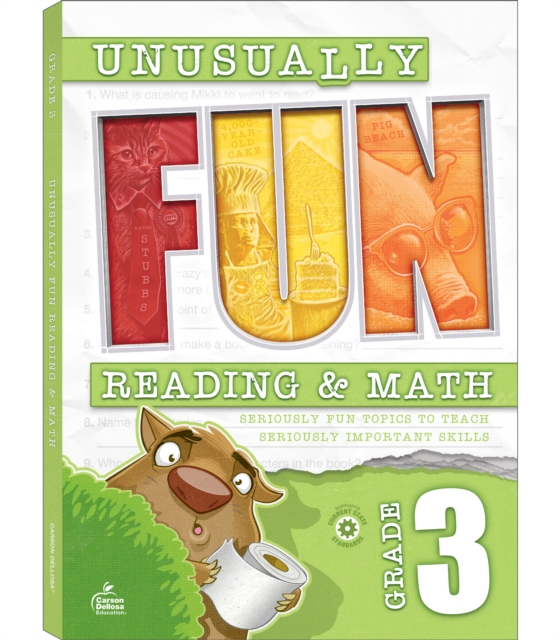 Unusually Fun Reading & Math eBook (PDF), Grade 3 : Seriously Fun Topics to Teach Seriously Important Skills, PDF eBook