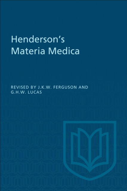Henderson's Materia Medica, EPUB eBook