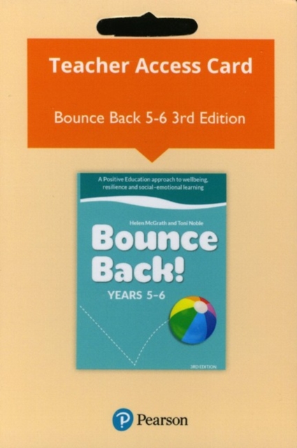 Bounce Back! Years 5-6 eBook (Access Card), Digital product license key Book