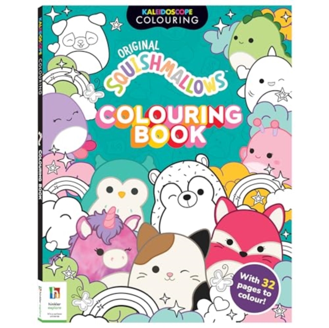 Kaleidoscope Squishmallows Feelin' Mallow Colouring Book, Paperback / softback Book