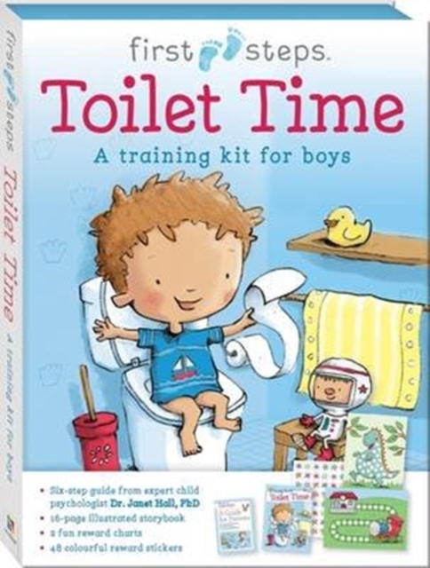 First Steps: Toilet Time A Training Kit for Boys, Kit Book