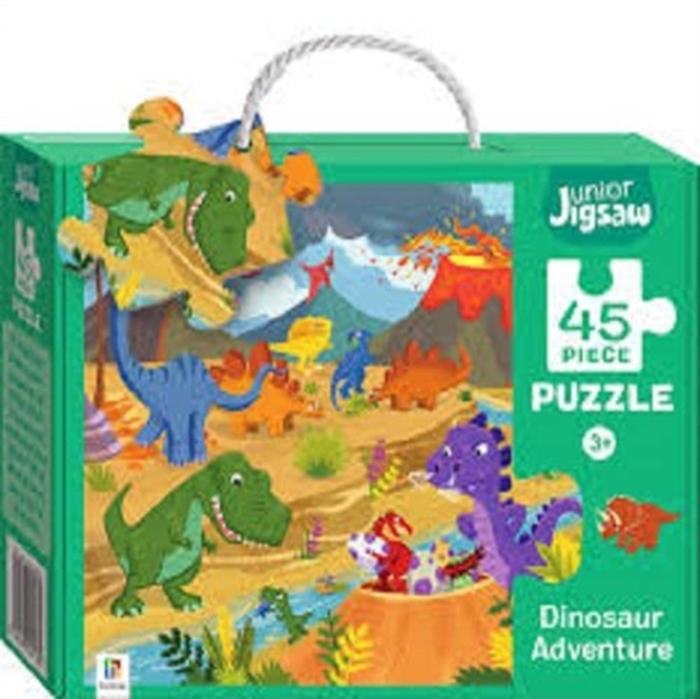 Junior Jigsaw: Dinosaur Adventure, Jigsaw Book